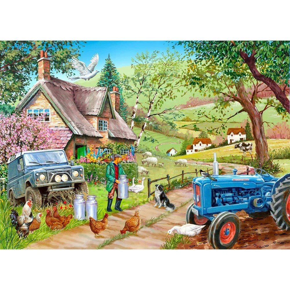 Farm Fresh - 500 Piece Jigsaw Puzzle - ABC School Supplies