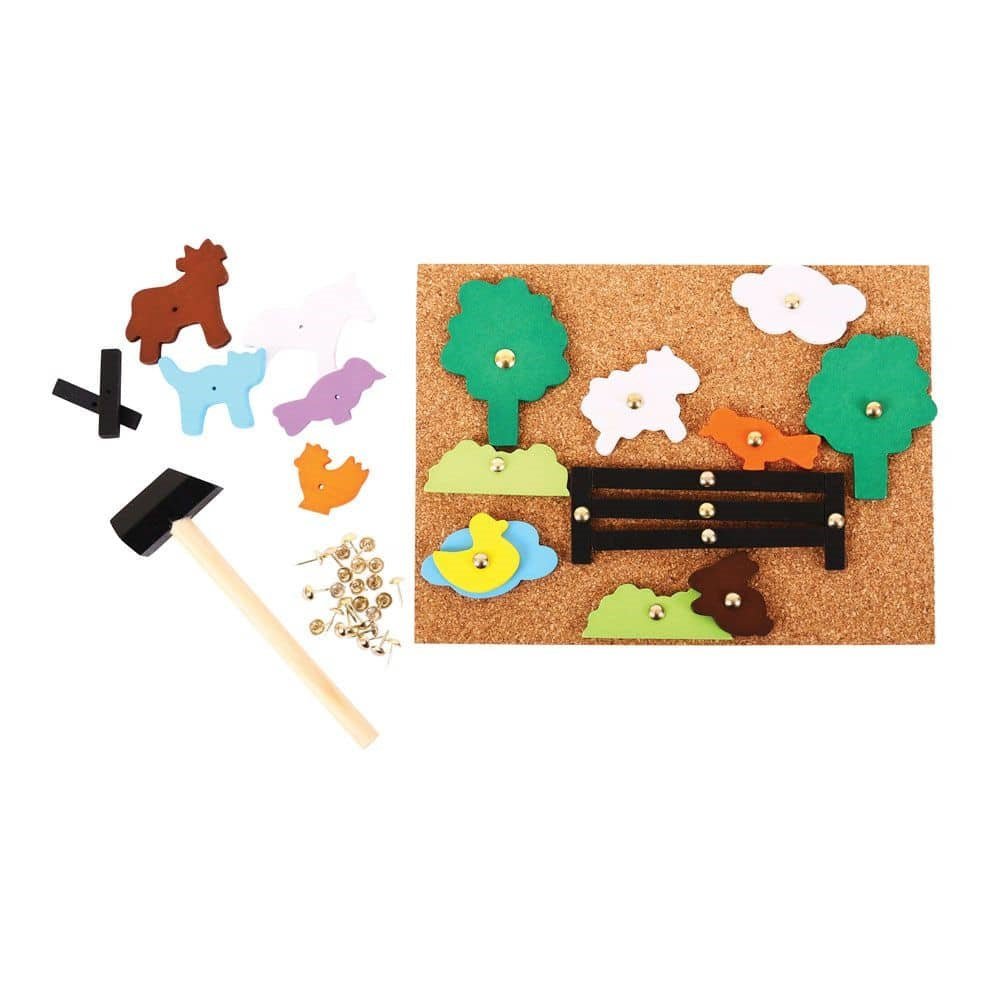 Farm Pin-A-Shape - ABC School Supplies