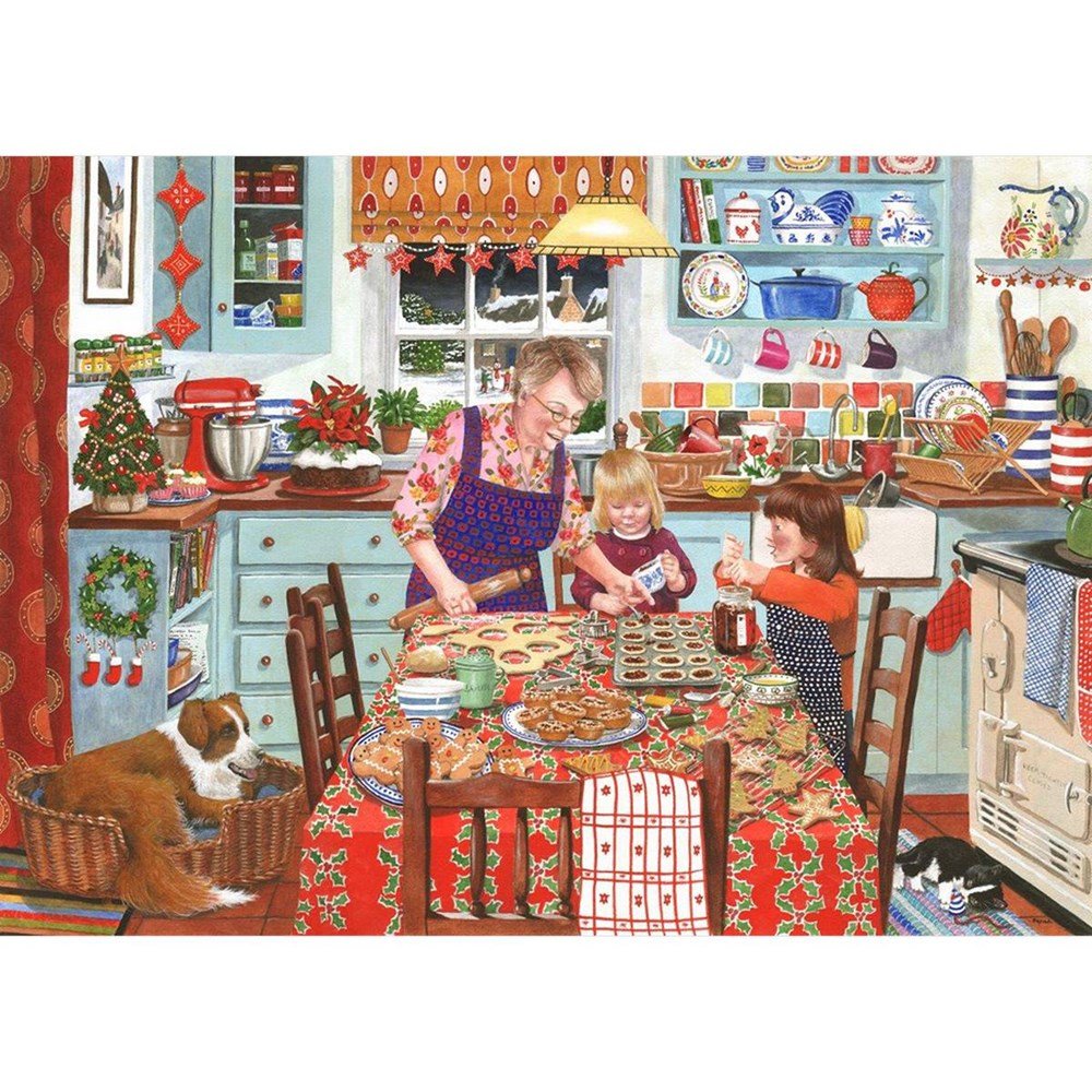 Festive Fancies - BIG 500 Piece Jigsaw Puzzle - ABC School Supplies