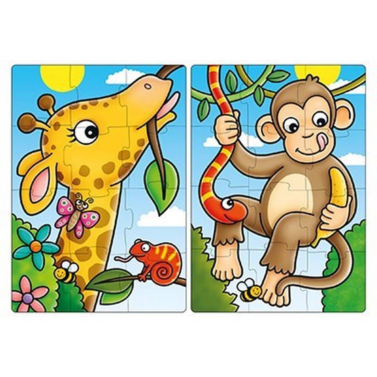 First Jungle Friends Jigsaw Puzzles - ABC School Supplies