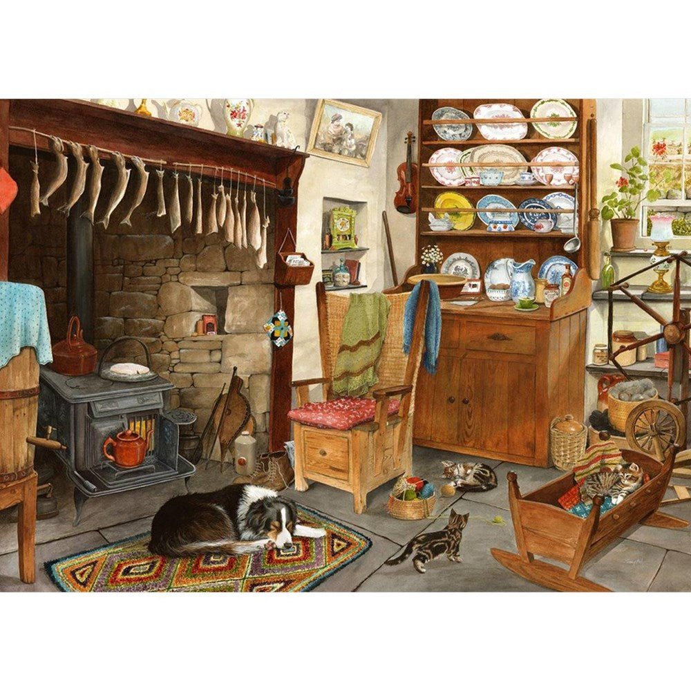 Fisherman's Cottage - BIG 500 Piece Jigsaw Puzzle - ABC School Supplies