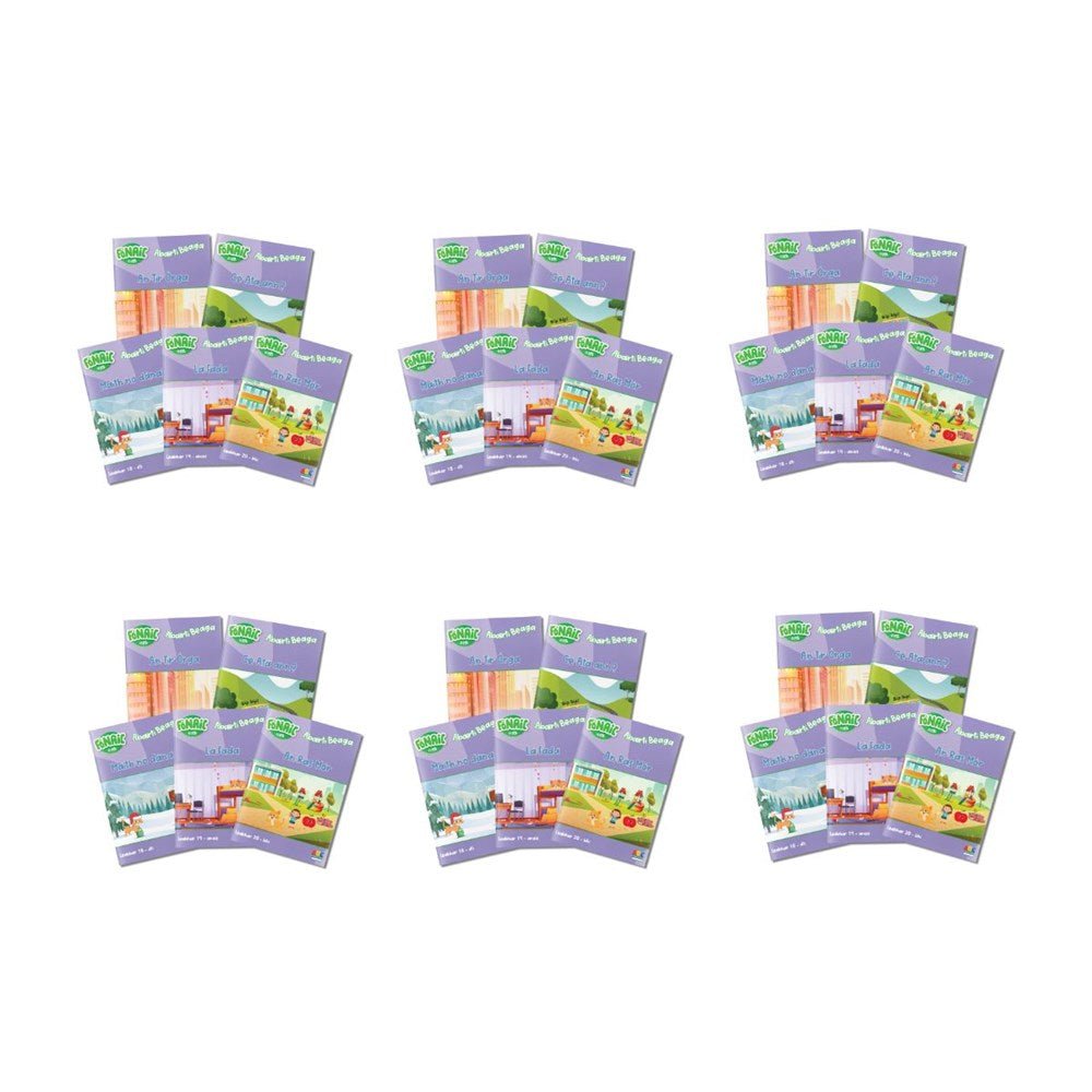 Fonaic le Fis Abairtà Beaga – Decodable Readers Set 4 - 6 Pack - ABC School Supplies