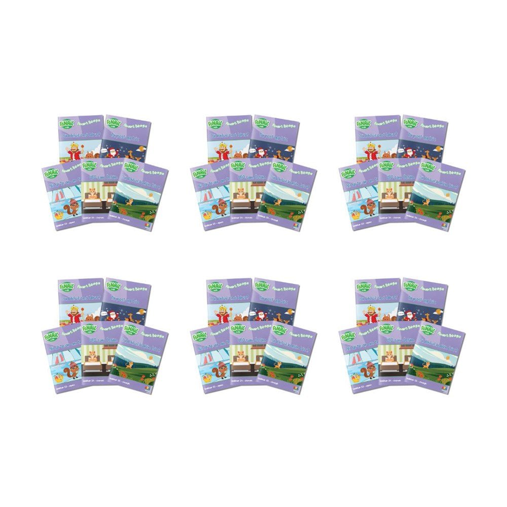 Fonaic le Fis Abairtà Beaga – Decodable Readers Set 5 - 6 Pack - ABC School Supplies