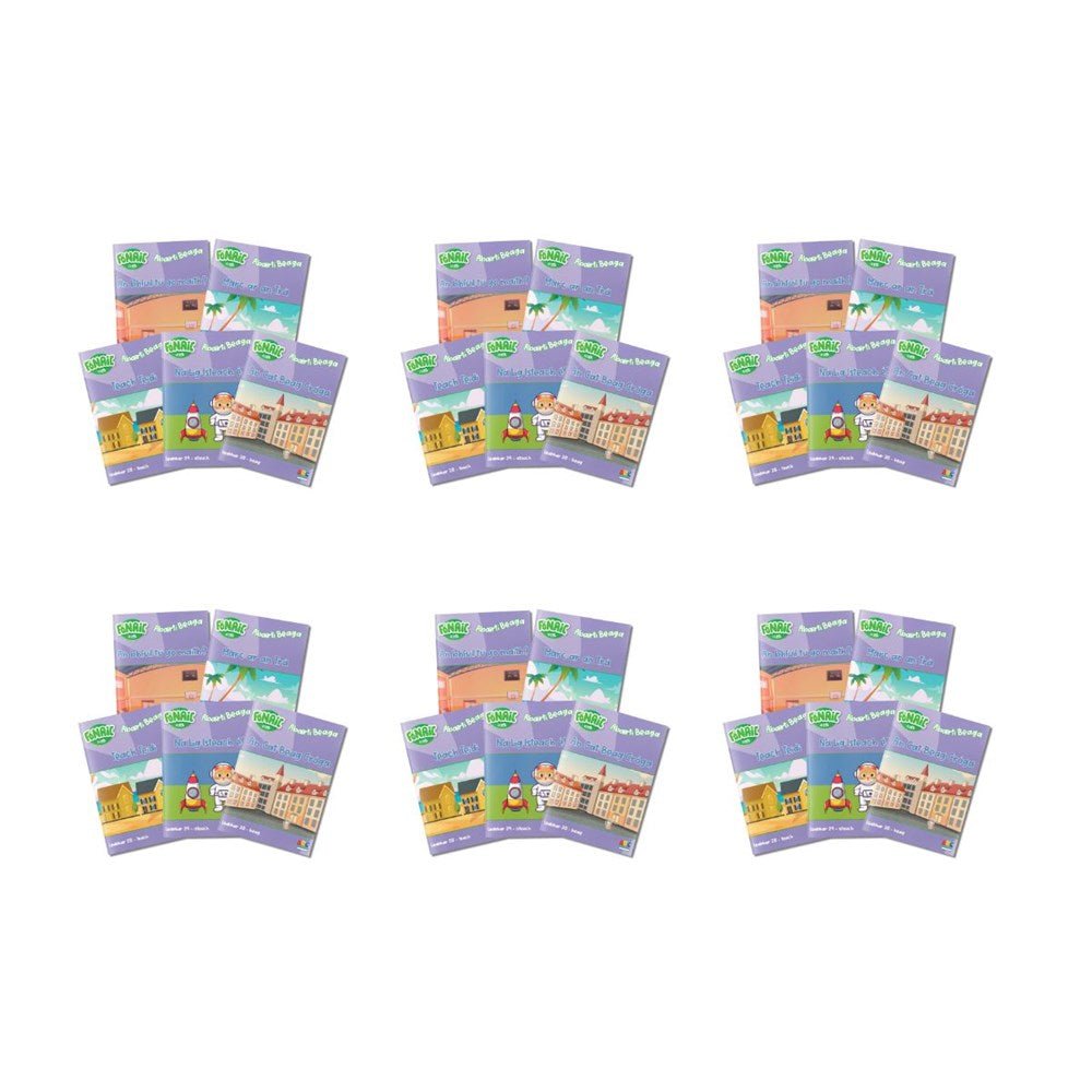 Fonaic le Fis Abairtà Beaga – Decodable Readers Set 6 - 6 Pack - ABC School Supplies