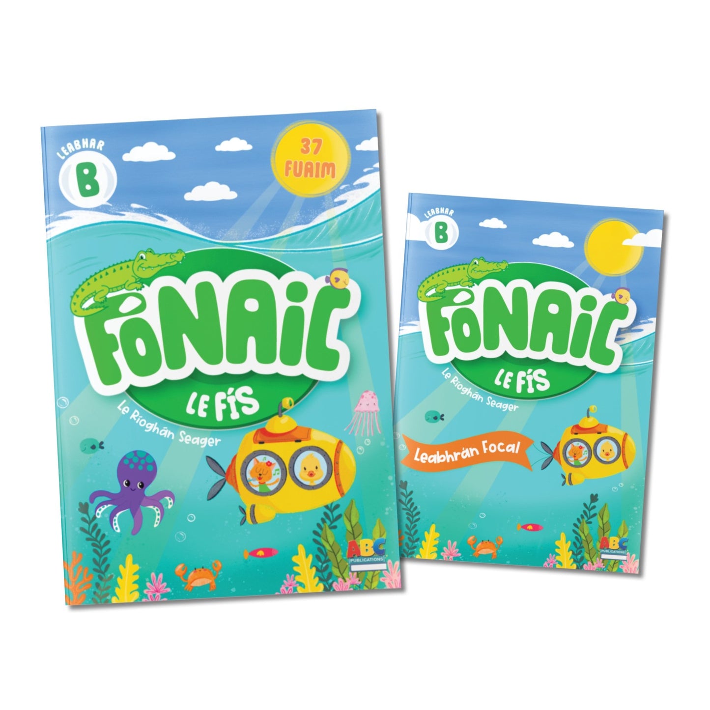 Fónaic le Fís Leabhar B Pack (incl Leabhrán Focal B) - ABC School Supplies