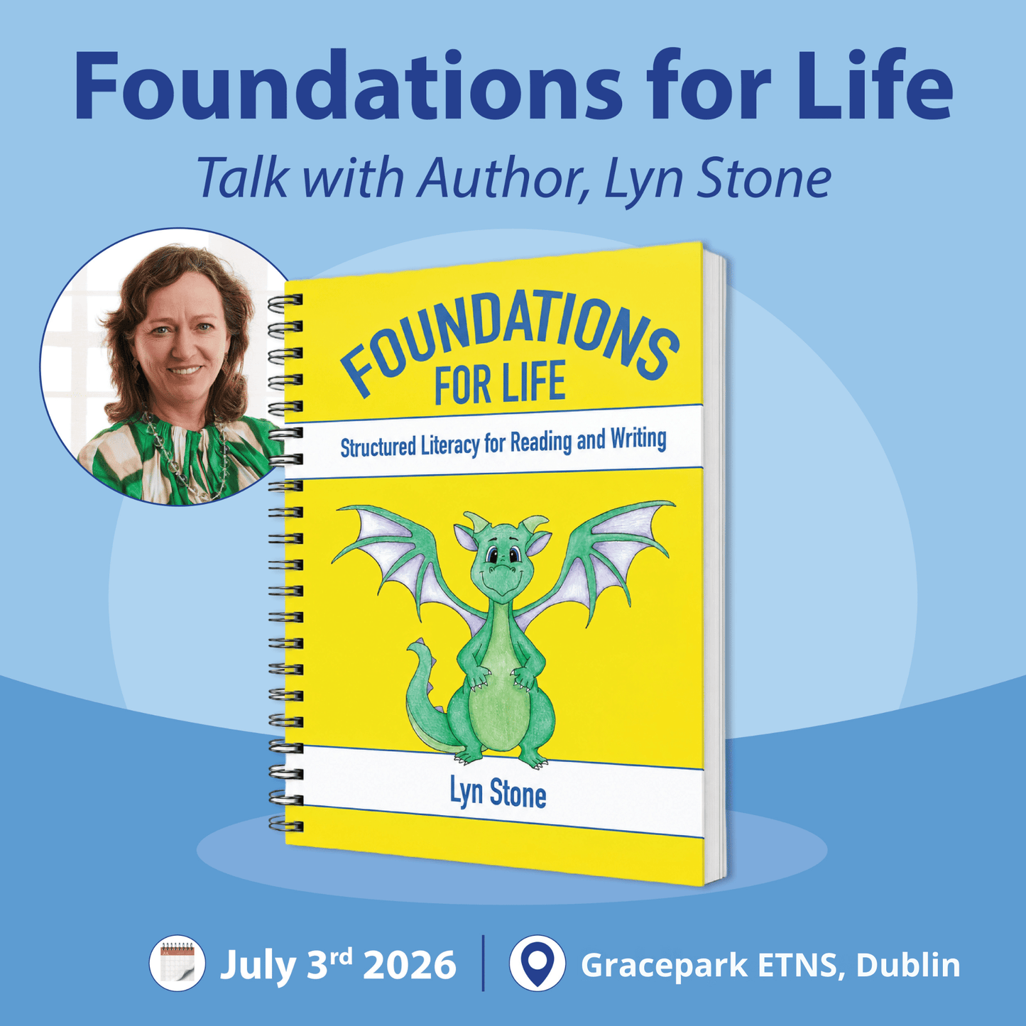 Foundations for Life - An Evening with Lyn Stone - Dublin July 3rd - ABC School Supplies