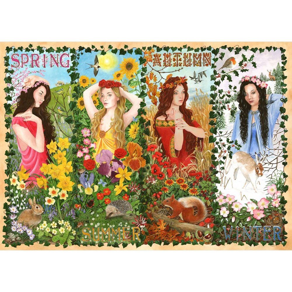 Four Seasons - 1000 Piece Jigsaw Puzzle - ABC School Supplies