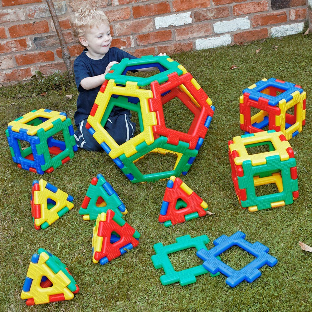 Giant Polydron Platonic Solids Set - ABC School Supplies