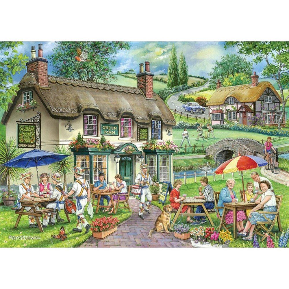 Green Man - BIG 500 Piece Jigsaw Puzzle - ABC School Supplies