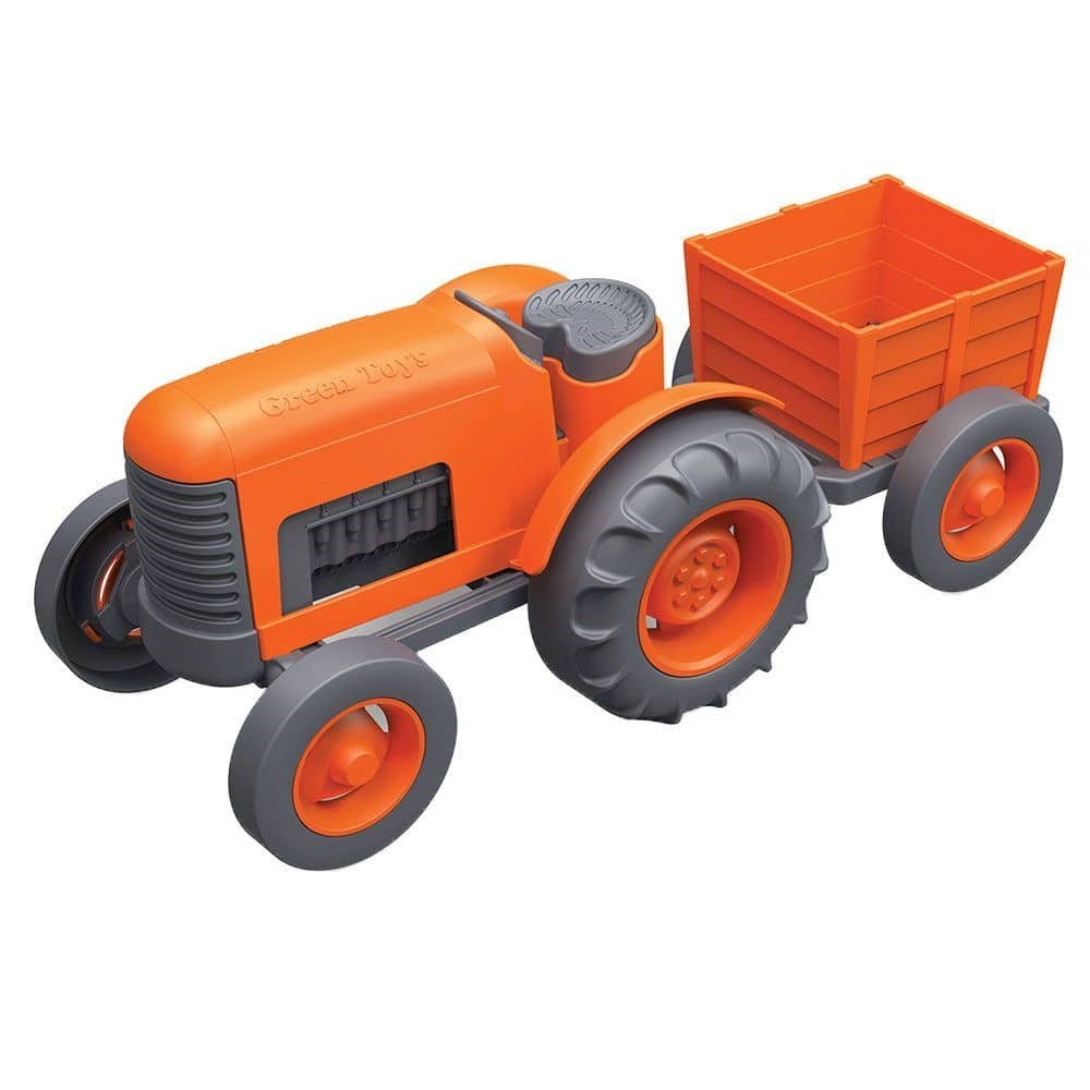 Green Toys Tractor Orange - ABC School Supplies