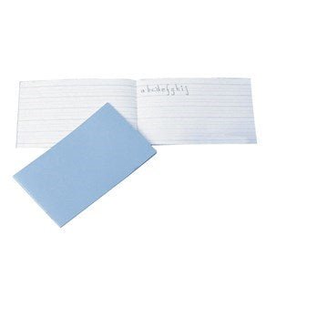 Handwriting Practice Book 32 Page, 5/10Mm Ruled, Light Blue - Pack Of 50 - ABC School Supplies