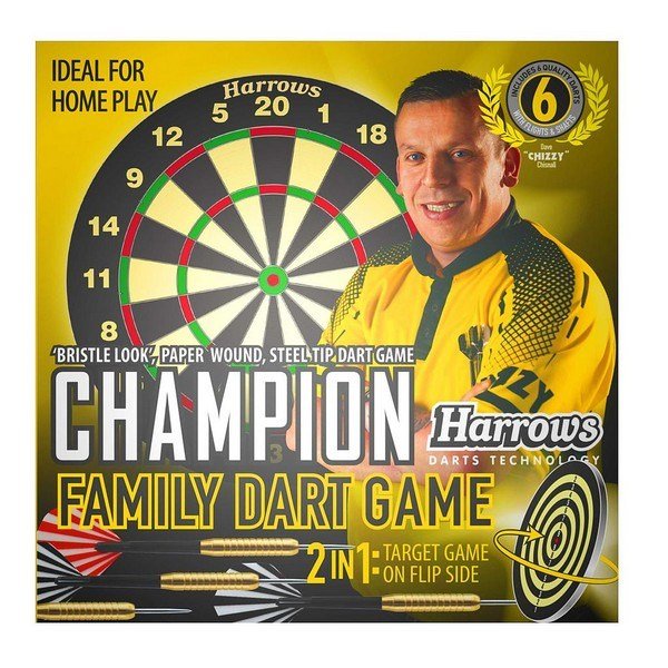 Harrows Chizzy Champion Family Dart Game - ABC School Supplies