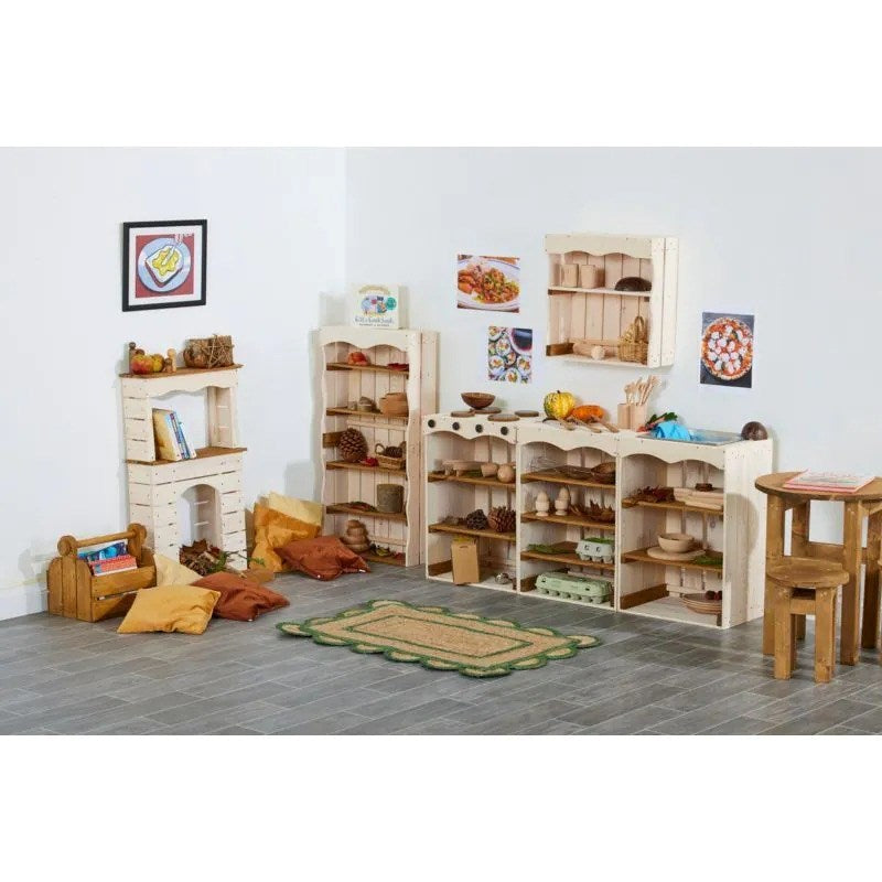 Cosy Farm Kitchen Set White