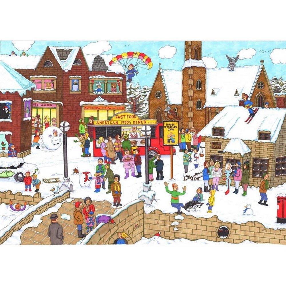 It's Cold Outside - 1000 Piece Jigsaw Puzzle - ABC School Supplies