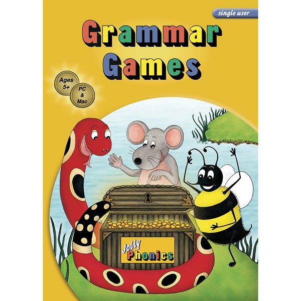 Jolly Grammar 1 & 2 Games Cd-Rom Single User - ABC School Supplies