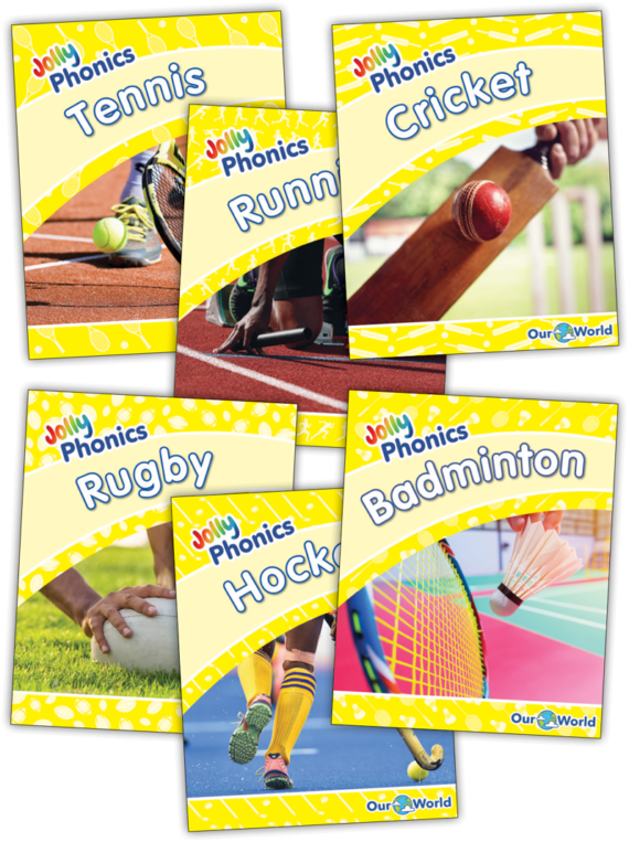 Jolly Phonics Decodable Readers Our World Level 2 (Yellow Level) - ABC School Supplies