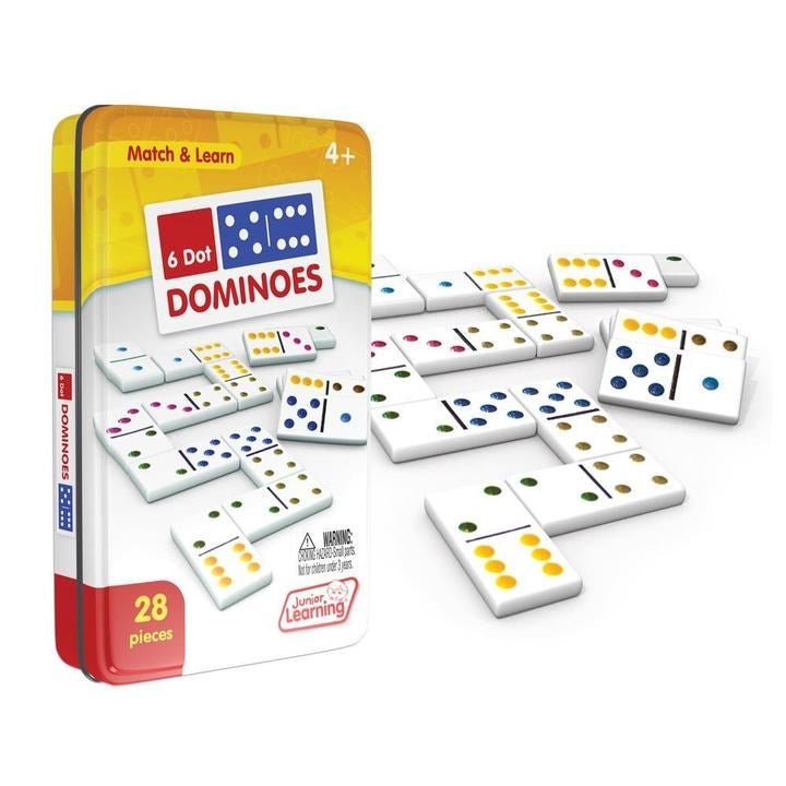 Junior Learning Six Dot Dominos - ABC School Supplies