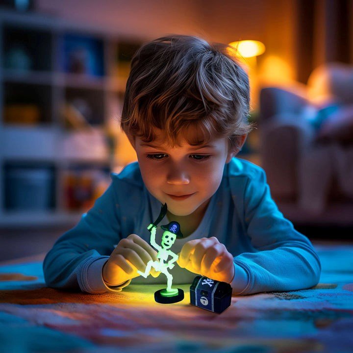 Kidzlabs - Dig a Glow Pirate - ABC School Supplies