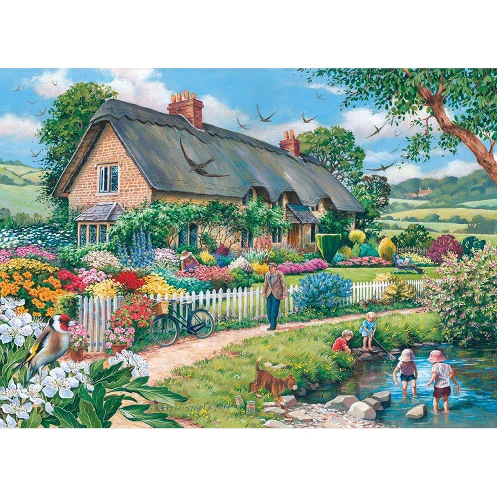 Lazy Days - 500 Piece Jigsaw Puzzle - ABC School Supplies