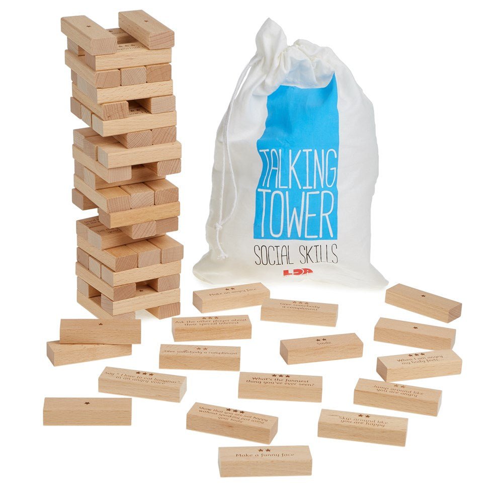 LDA Wood Talking Tower Social Skills - ABC School Supplies