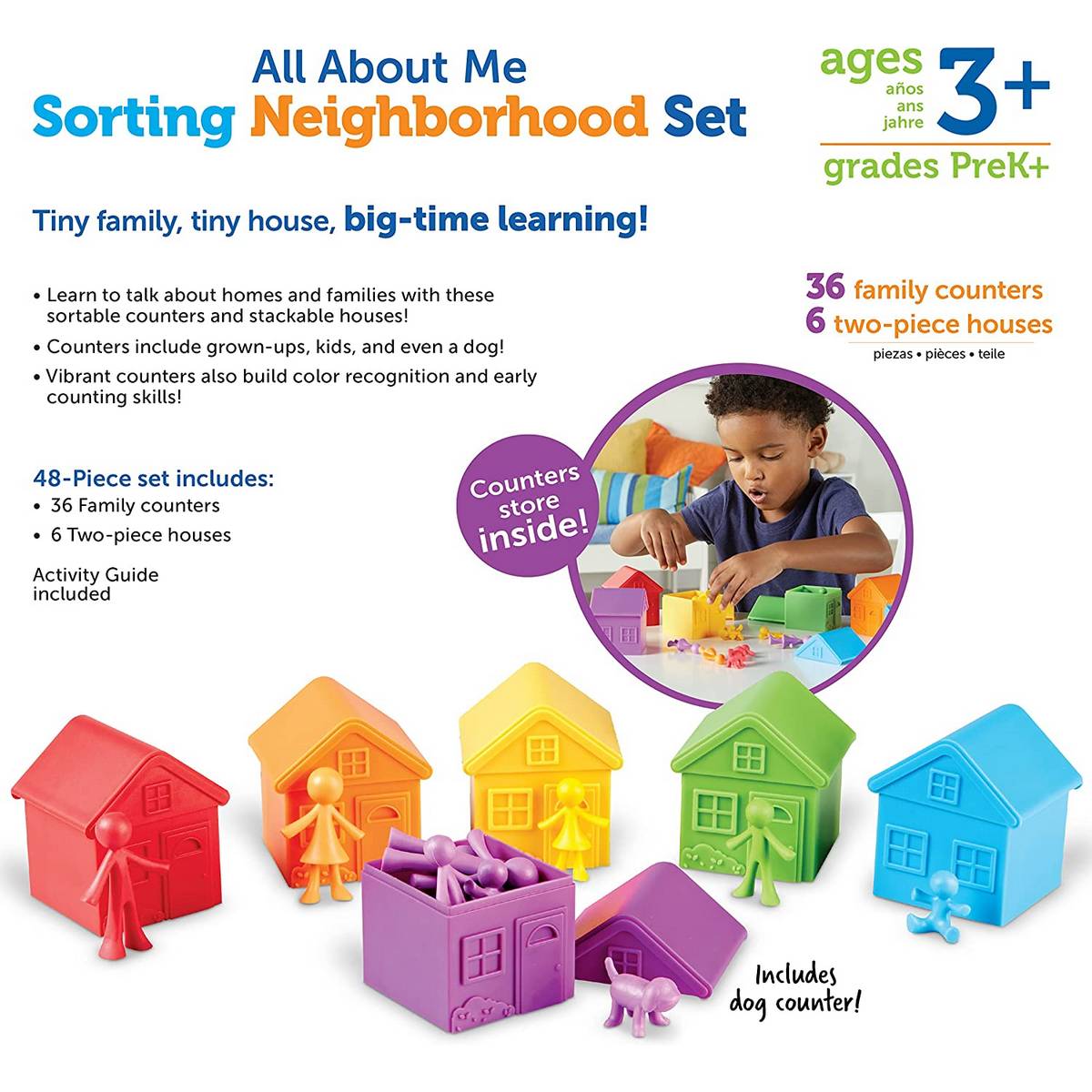 Learning Resources All About Me Sorting Nei-Ghbourhood Set - ABC School Supplies