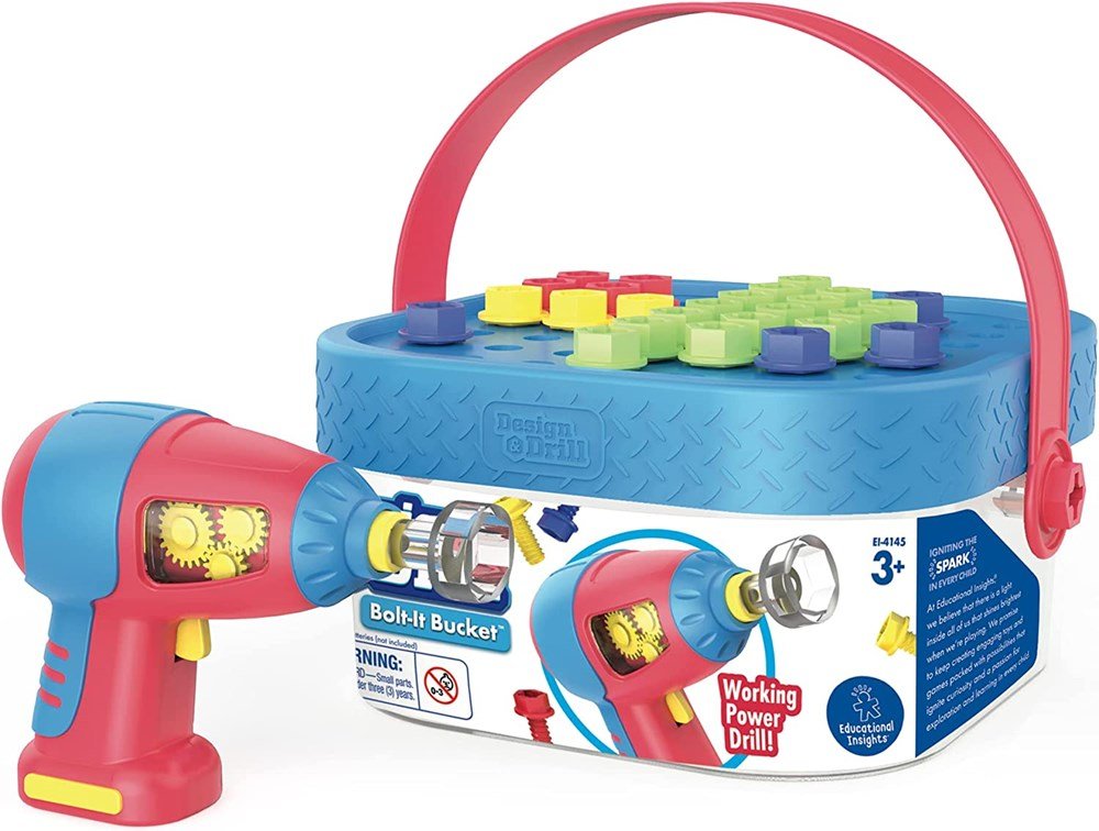 Learning Resources Design & Drill® Boltit Bucket™ - ABC School Supplies