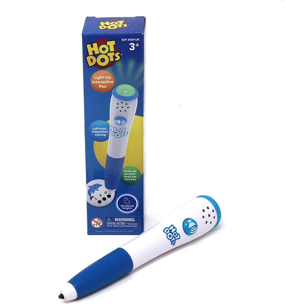 Learning Resources Hot Dots® Light - Up Interactive Pen - ABC School Supplies