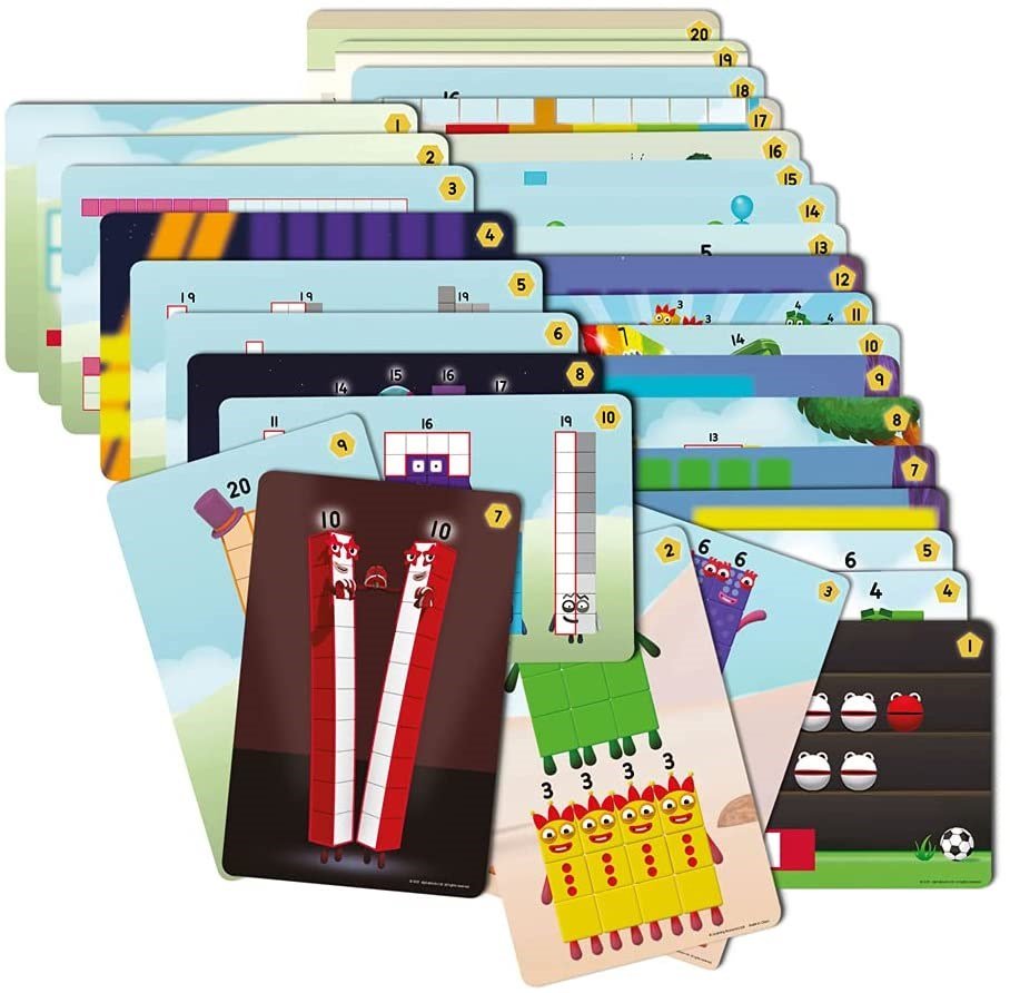 Learning Resources Mathlink® Cubes Numberblocks® 11 - 20 Activity Set - ABC School Supplies