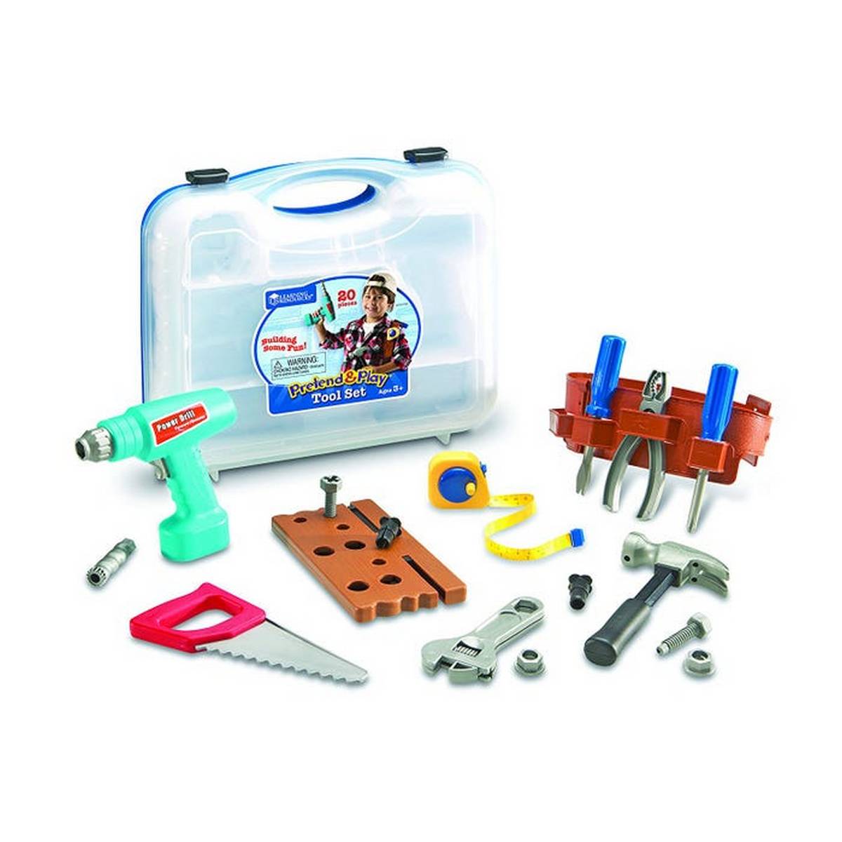 Learning Resources Pretend & Play® Work Belt Tool Set - ABC School Supplies
