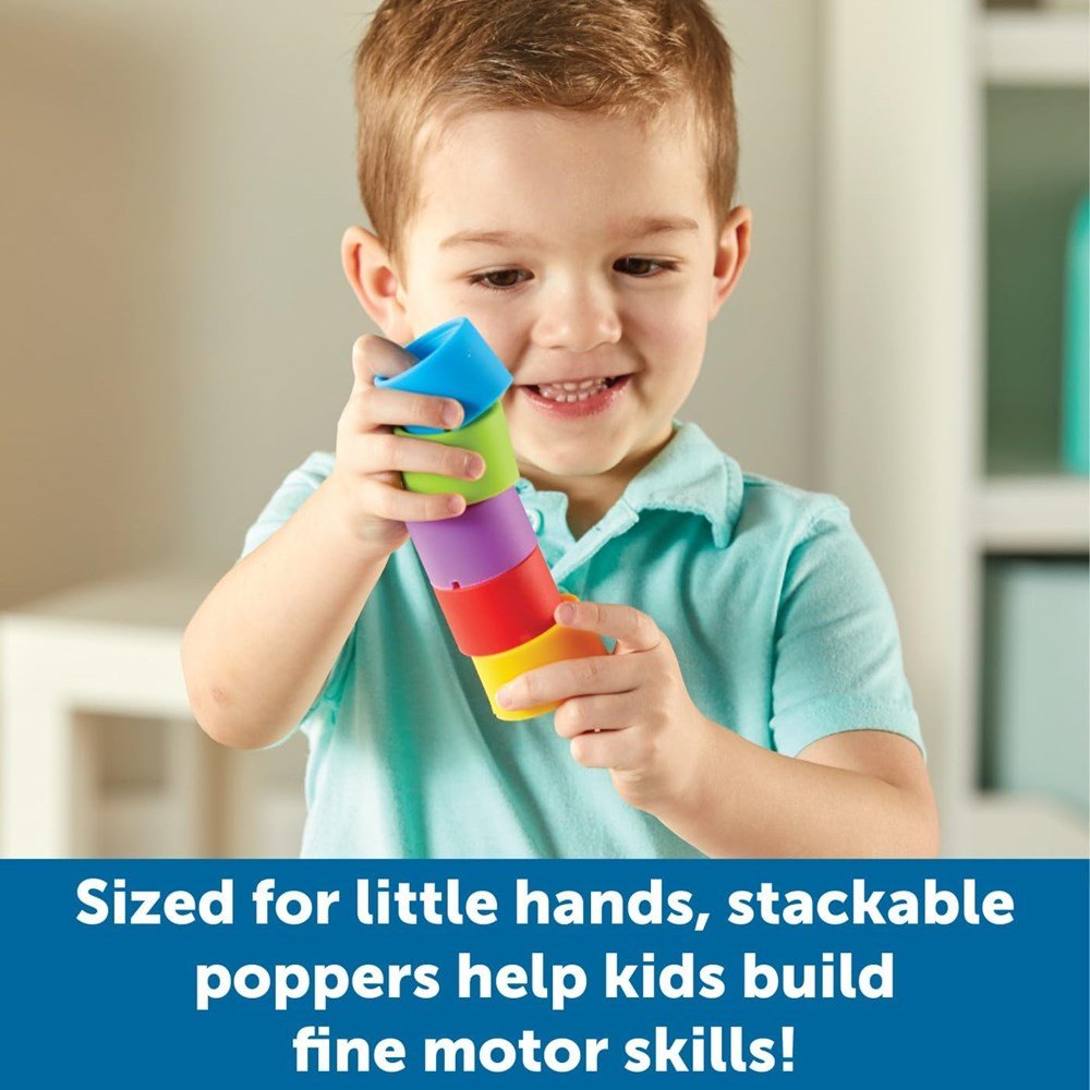 Learning Resources Rainbow Emotion Fidget Poppers - ABC School Supplies