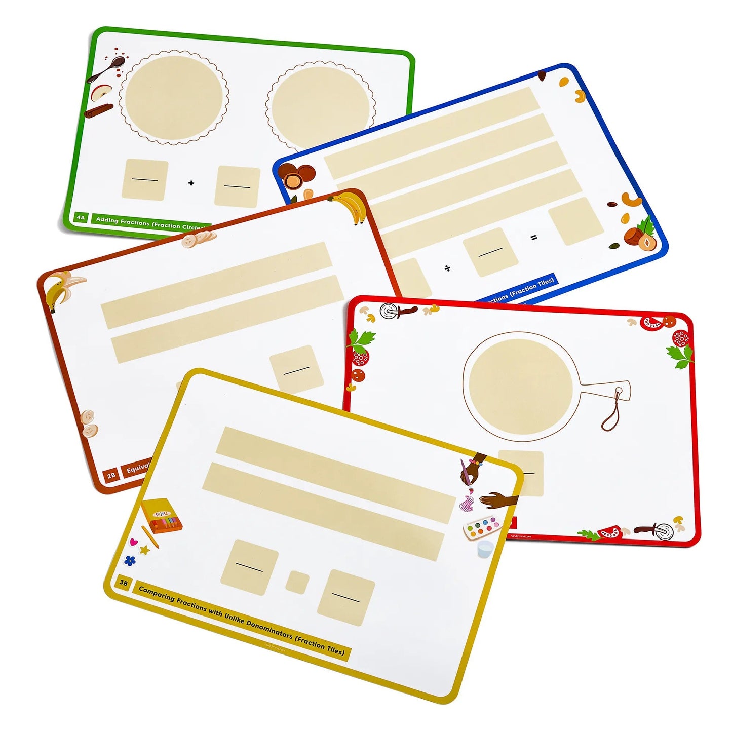 Learning Resources Rainbow Fraction Magnetic Activity Tray Set - ABC School Supplies