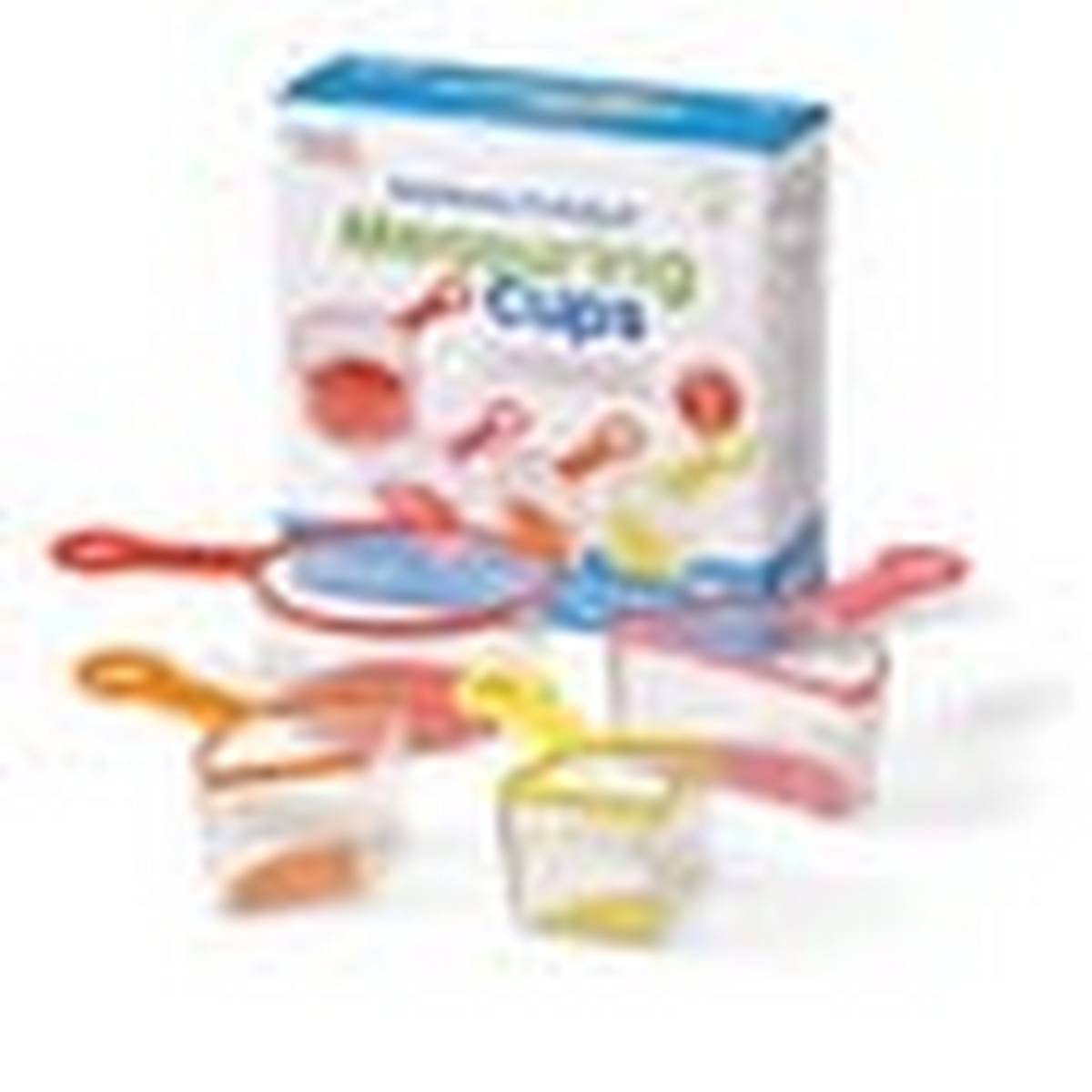 Learning Resources Rainbow Fraction® Measuring Cups (Set Of 4) - ABC School Supplies