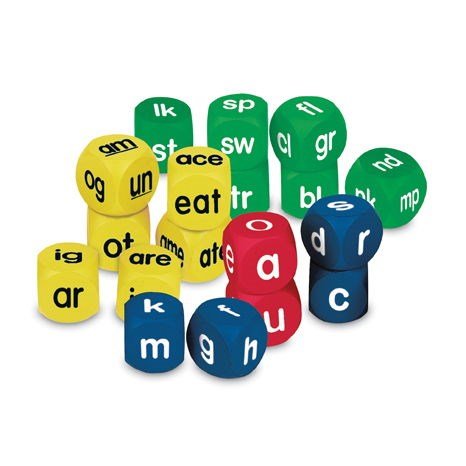 Learning Resources Soft Foam Phonics Cubes Set - ABC School Supplies
