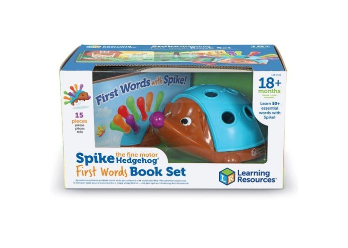 **Learning Resources Spike The Fine Motor Hedgehog® First Words Set - ABC School Supplies