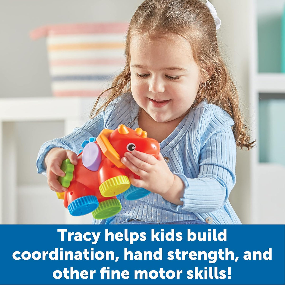 Learning Resources Tracy The Fidget Triceratops - ABC School Supplies