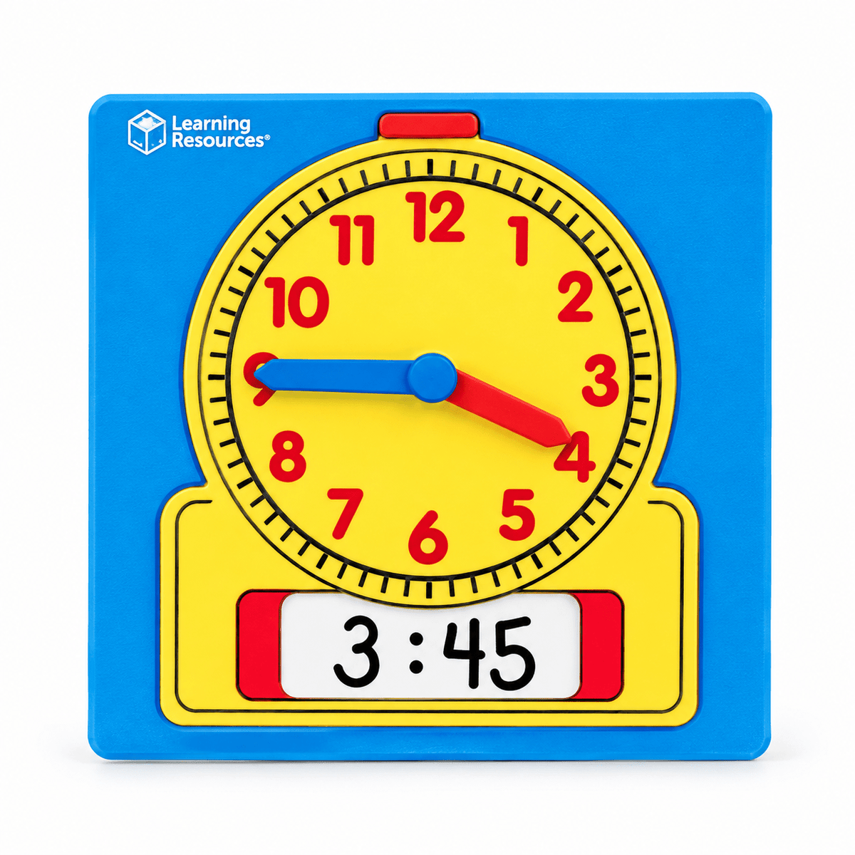Learning Resources Write & Wipe Demonstration Clock - ABC School Supplies
