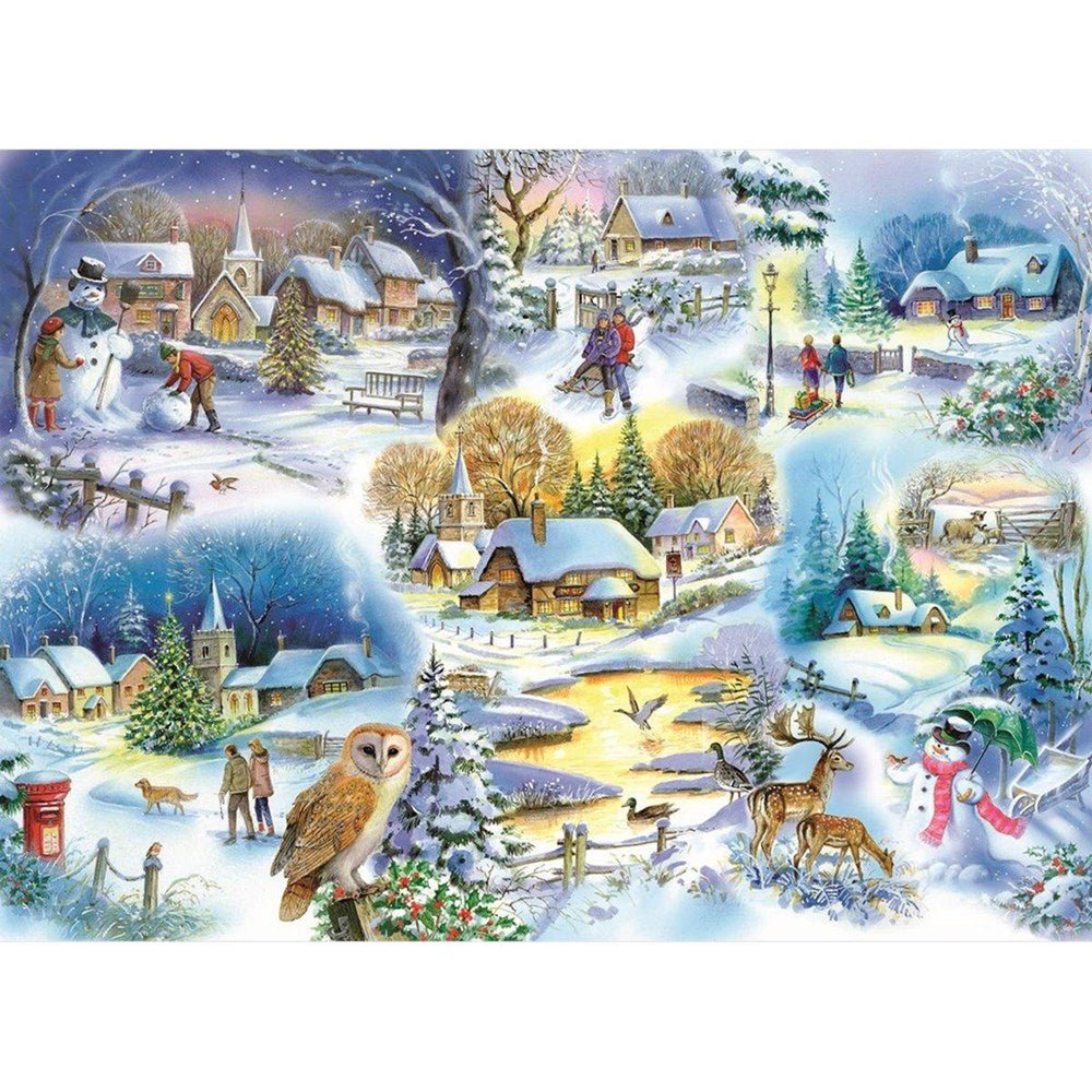 Let It Snow - 1000 Piece Jigsaw Puzzle - ABC School Supplies