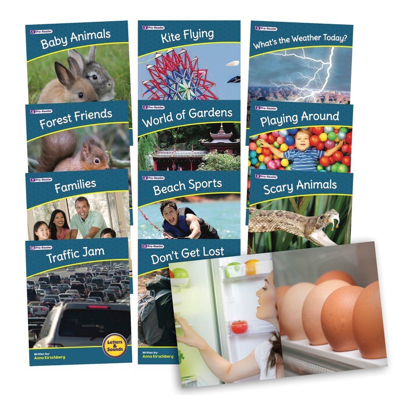 Letters & Sounds Phase 1 Set 2 Non - Fiction - 6 Pack - ABC School Supplies