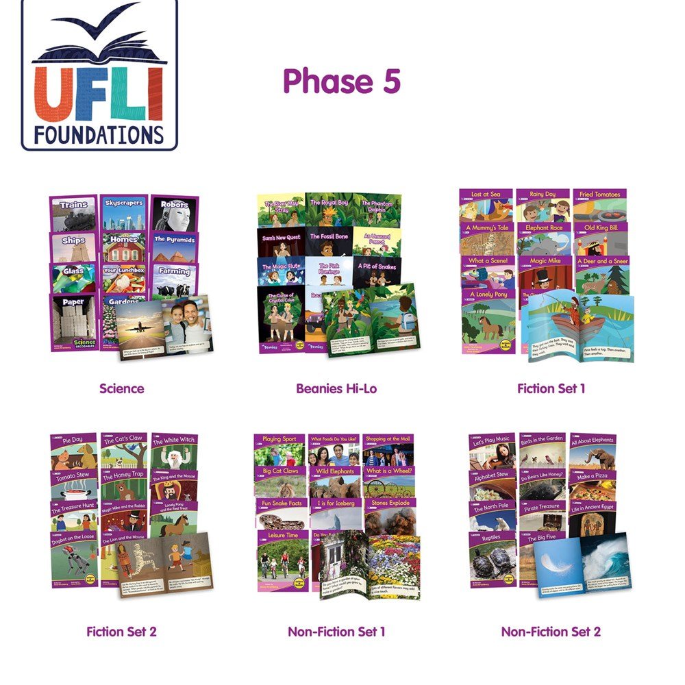 Letters & Sounds Phase 5 UFLI Single Kit - ABC School Supplies