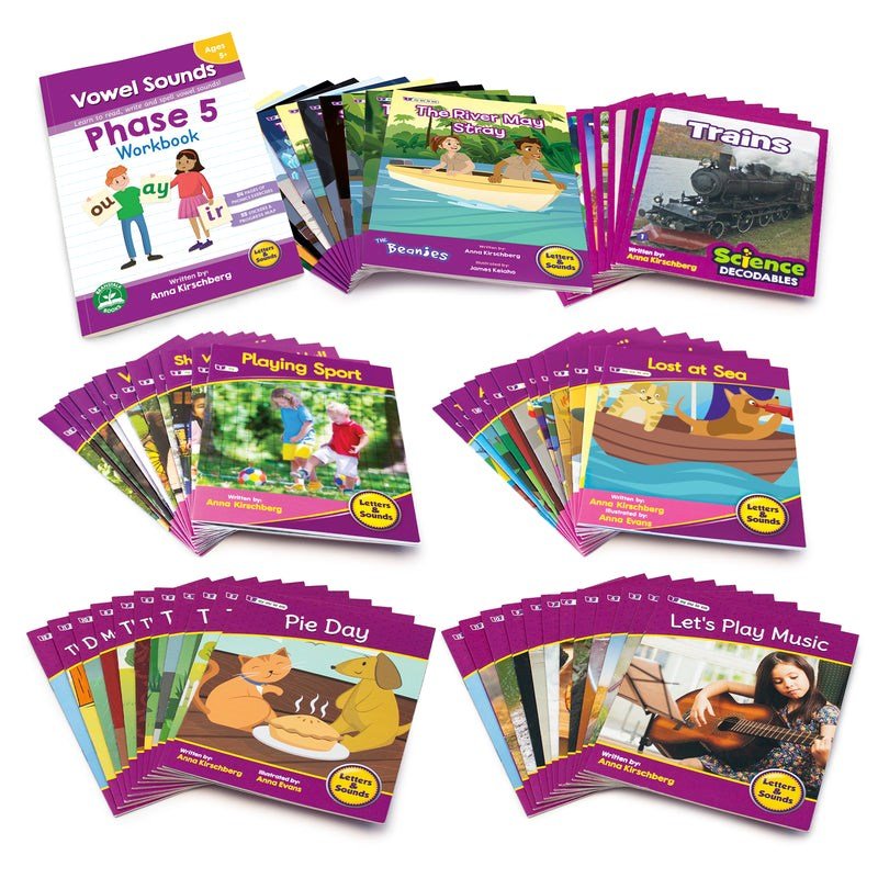 Letters & Sounds Phase 5 Vowel Sounds Single Kit - ABC School Supplies