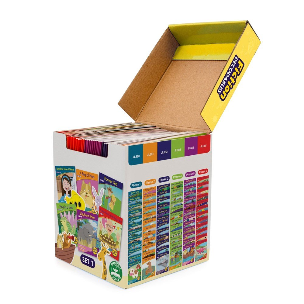 Letters & Sounds Set 1 Fiction Boxed Set - ABC School Supplies