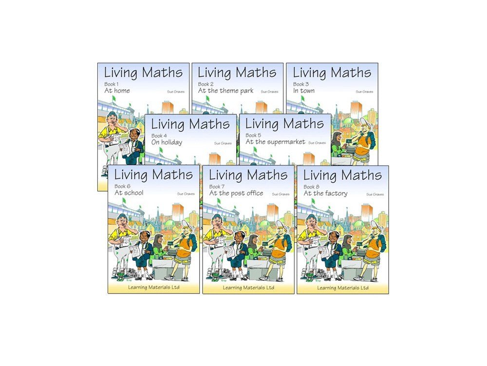 Living Maths: Set (8 Books) - ABC School Supplies