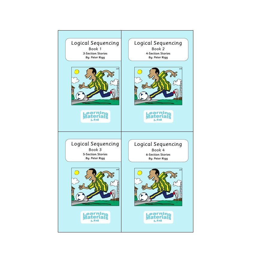 Logical Sequencing: Set (Books 1 to 4) - ABC School Supplies