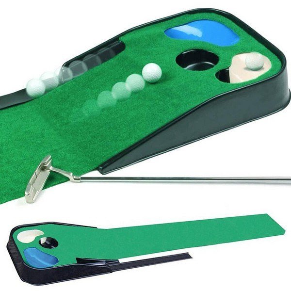 Longridge Putt N Hazzard Putting Mat (With Ball Return Tray) - ABC School Supplies
