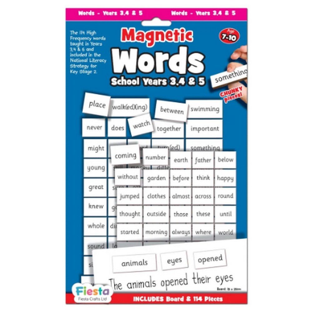 Magnetic First Words - Second - Fourth Class - ABC School Supplies