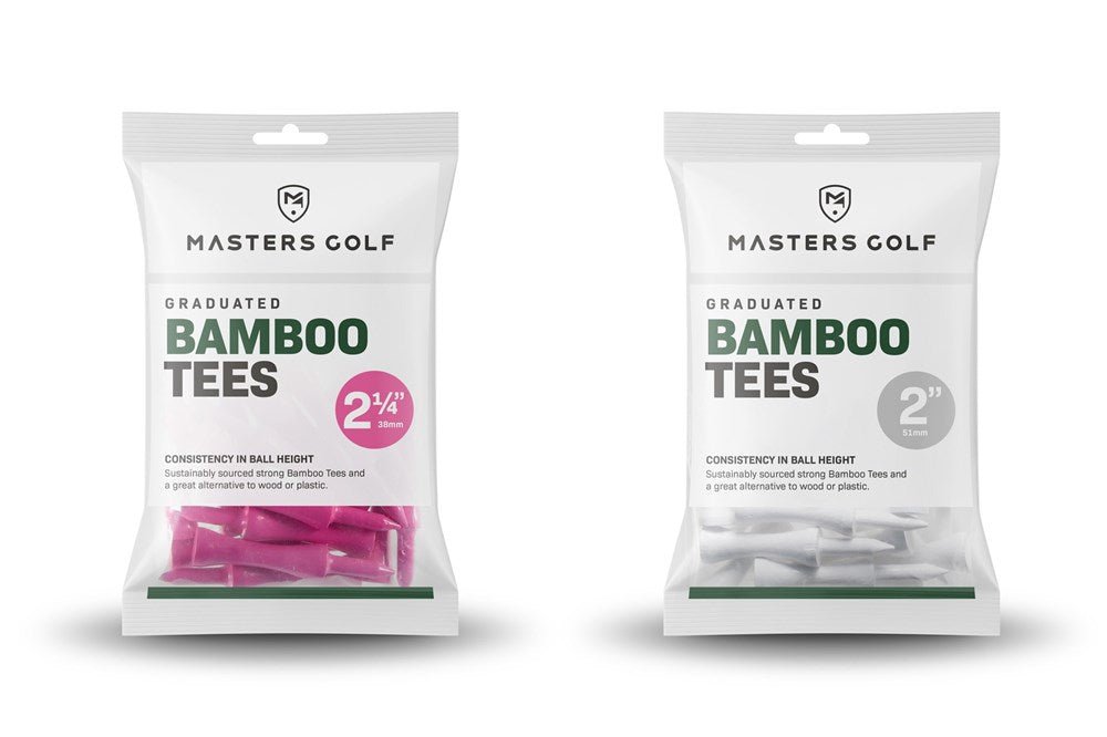 Masters Bamboo Graduated Tees (Bag of 20) - ABC School Supplies