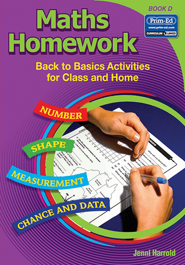 Maths Homework Book D - ABC School Supplies