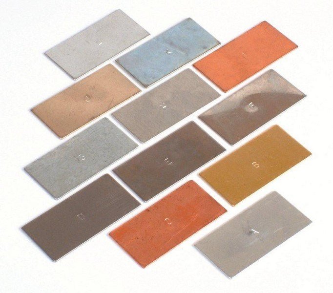 **Metal Strip Set - Pack Of 12 - ABC School Supplies