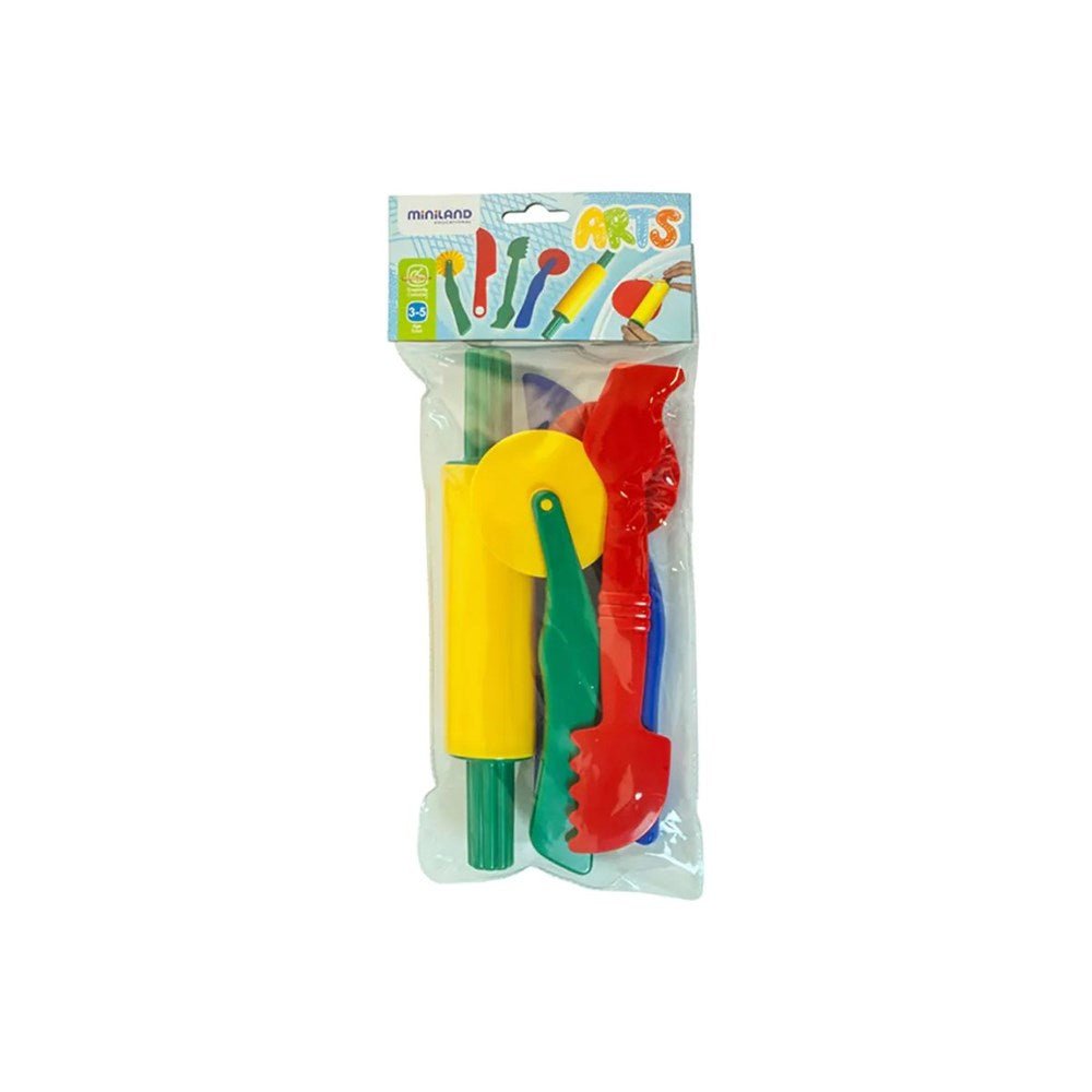 Miniland Dough - Plasticine Accesories Set 22cm - ABC School Supplies