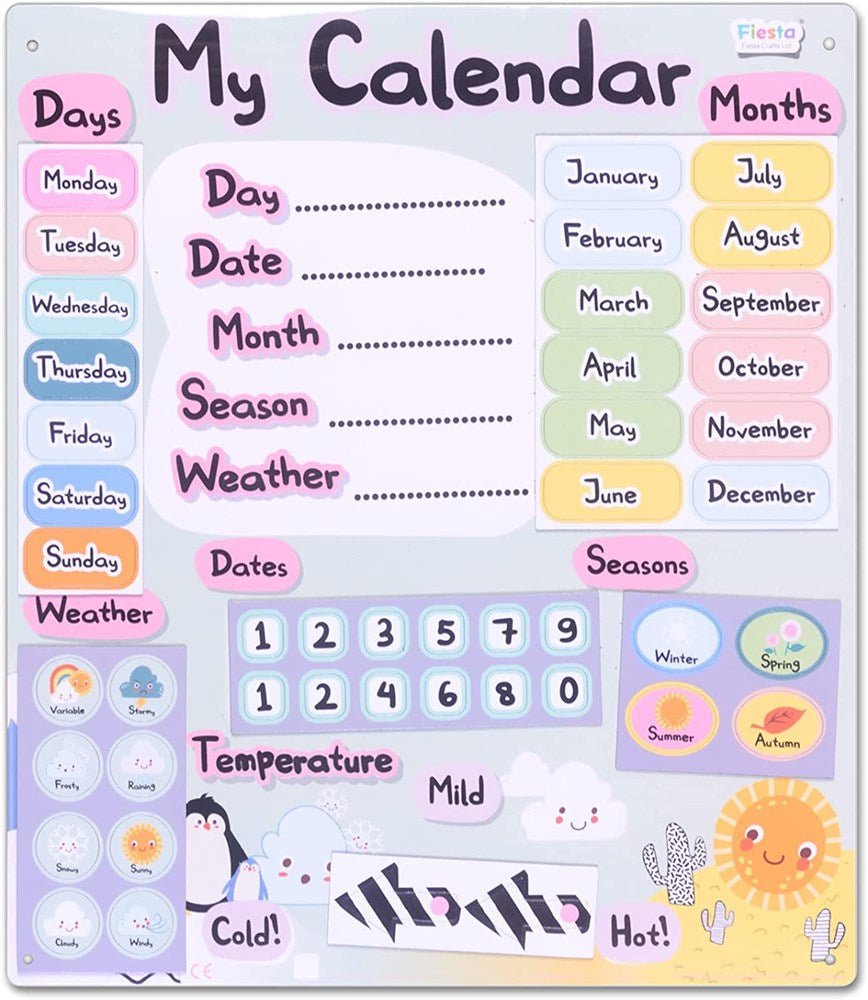 My Calendar Magnetic - ABC School Supplies